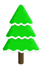 Christmas Tree Decorative Shape