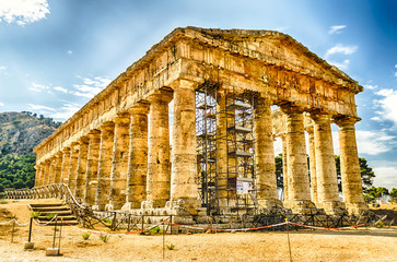 Obraz premium Greek Temple of Segesta