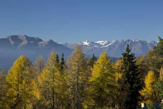 Alpen im Herbst