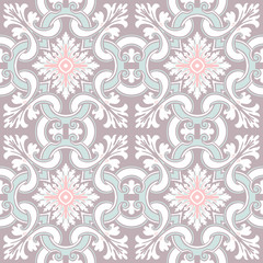 Seamless ornamental tile background