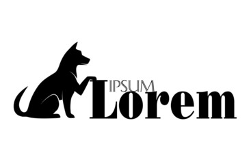 dog symbol of veterinary medicine