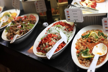 Various salads