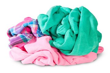 Pile Of Crumpled Clothes