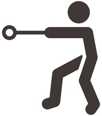 hammer throw icon