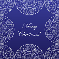 Elegant christmas card