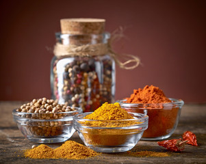 various spices