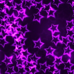 Lila stars seamless background