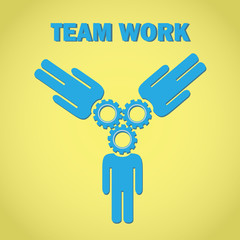 Teamwork Concept vector illustration