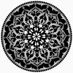 Göbek desen (gümüş)