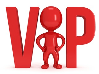 3d VIP man