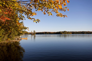 Fototapeta premium Lake in Autumn