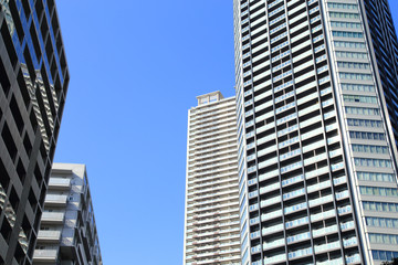 Fototapeta na wymiar 東京の高層マンション