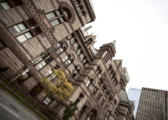Fototapeta na wymiar old city hall Toronto