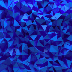 Displaced 3d triangular background