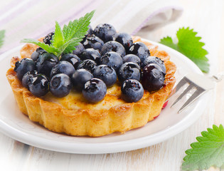 Fresh Blueberry tart