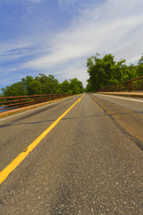 Paved road.