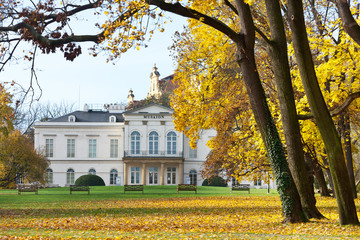 PRAGUE - NOVEMBER 8, 2014 - Kinsky palace Musaion, Prague, Czech