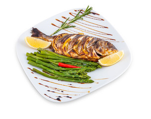 Блюдо из рыбы.