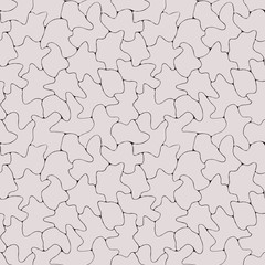 Seamless Irregular Shapes Pattern