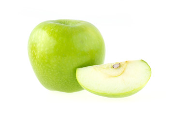 apple fruit isolated on white background