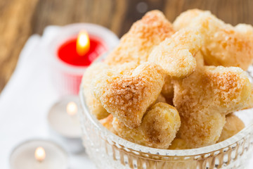 Heart shaped cookies