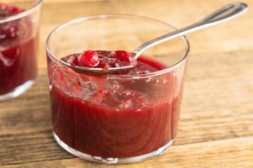 Cranberry sauce