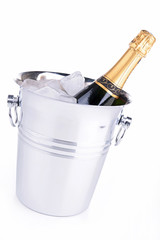 champagne in bucket