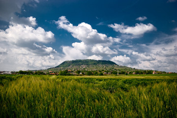 Fototapeta premium Hungarian landscape at Somlo