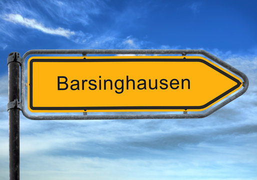Strassenschild 26 - Barsinghausen