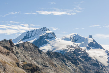 Fototapeta na wymiar Zermatt, Bergdorf, Adlerhorn, Alpen, Wallis, Sommer, Schweiz