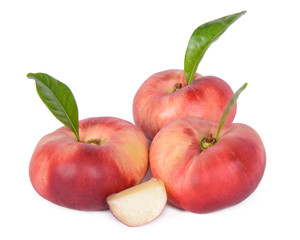 flat peaches