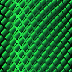 Abstract background with green metallic 