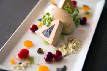 Delicious gourmet food