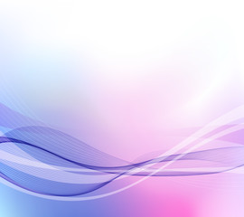 Abstract transparent wave background