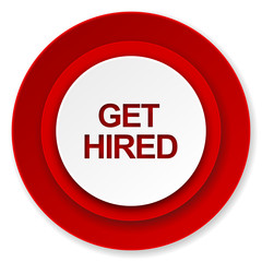 get hired icon