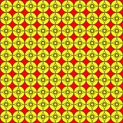 seamless retro pattern - Illustration