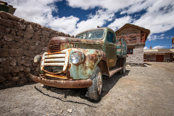 Rusty old truck, Uyuni, Bolivia