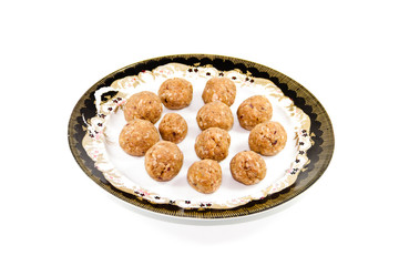 Frische Rohe Fleischbällchen