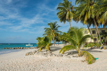 Worthing Beach, south coast, Barbados, West Indies.