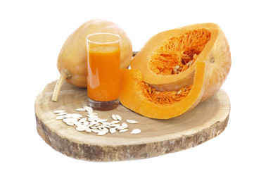 Pumpkin vegetable juice