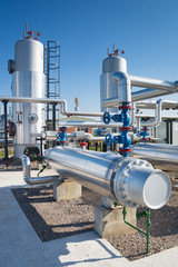 Oil and gas processing plant