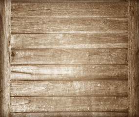 Old brown wooden background texture.