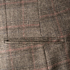 Tweed jacket fragment