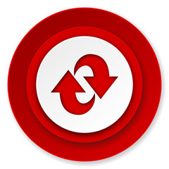 rotation icon, refresh sign