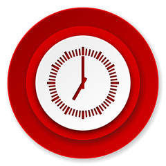 time icon, clock sign