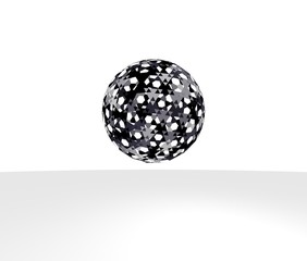 白黒な球体