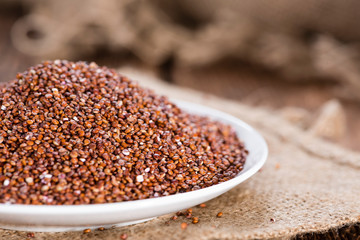 Red Quinoa in a bowl