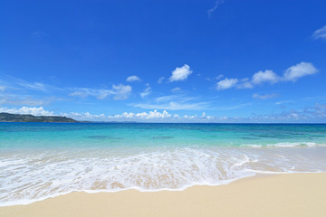 南国沖縄の美しい海