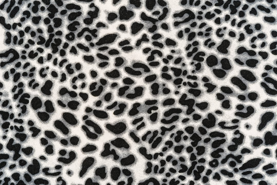 texture of fabric striped leopard