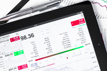 Work in stock exchange